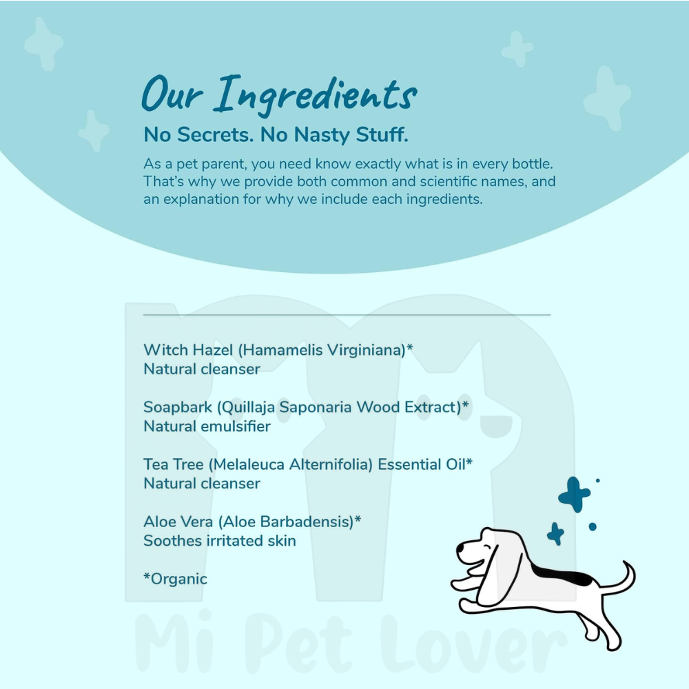 Kin+Kind Organic Ear Cleaner for Dogs