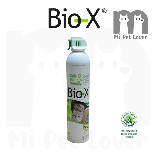 Bio-X 3 in 1 Aerosol Spray 600ml Aerosol Insecticide Spray